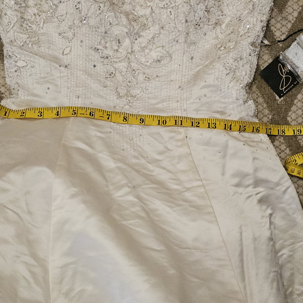 Vintage‎ Stephen Yearick Elegant White Wedding Dress 8 - Picture 8 of 8